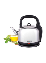 Geepas 4.2L Stainless Steel Electric Kettle, 2000W, GK38025, Silver/Black