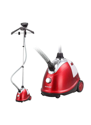 Sonashi 1.8L Tank Garment Steamer, 1800W, SGS-311, Red