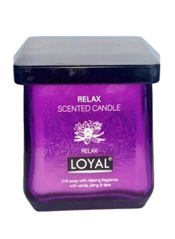 

Loyal Relax Scented Candle, 250gm, Purple