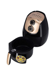 Krypton 3.5L Air Fryer with Rapid Air Circulation System, KNAF6228, Black/Rose Gold