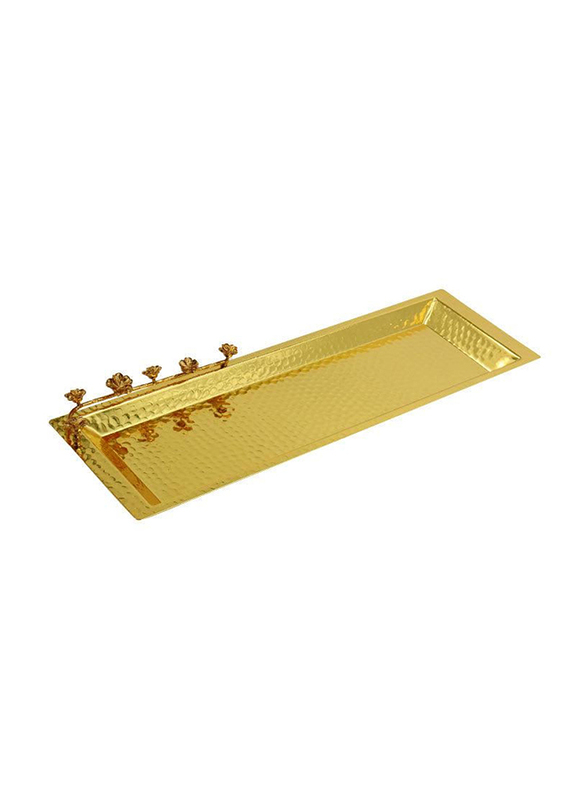 

Alpenberg 50cm Rectangle Serving Tray, Gold