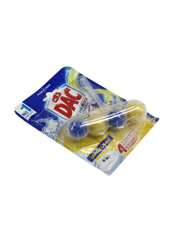 

DAC Power Active Lemon Toilet Rim Block, 51g