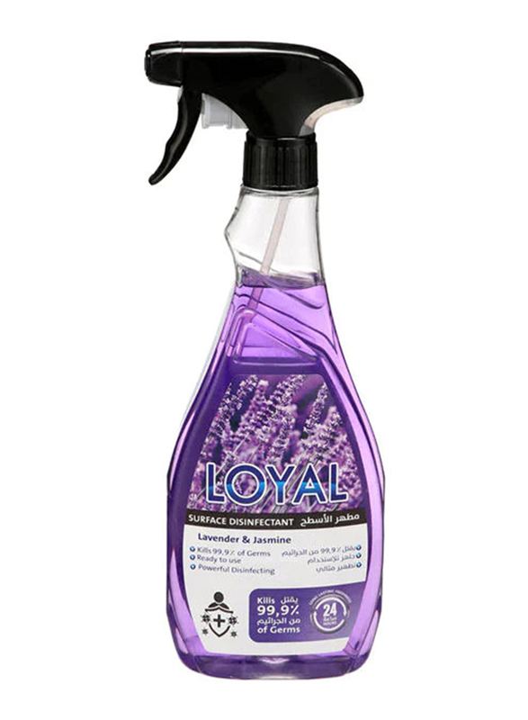 

Loyal Lavender & Jasmine Surface Disinfectant Spray, 500ml