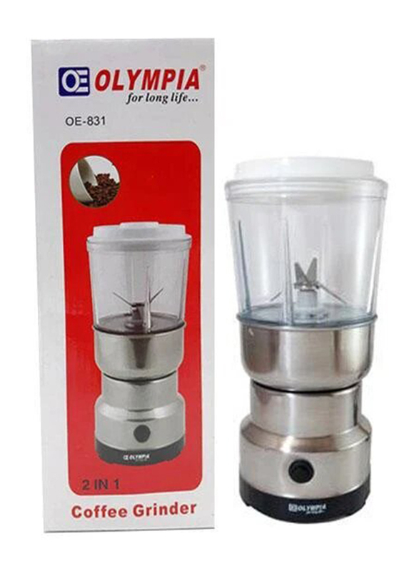 

Olympia 2 in 1 Coffee Grinder, OE-831, Clear