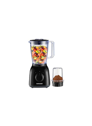 Sonashi 1.25L 2-In-1 Blender, 350W, SB-144N, Multicolour