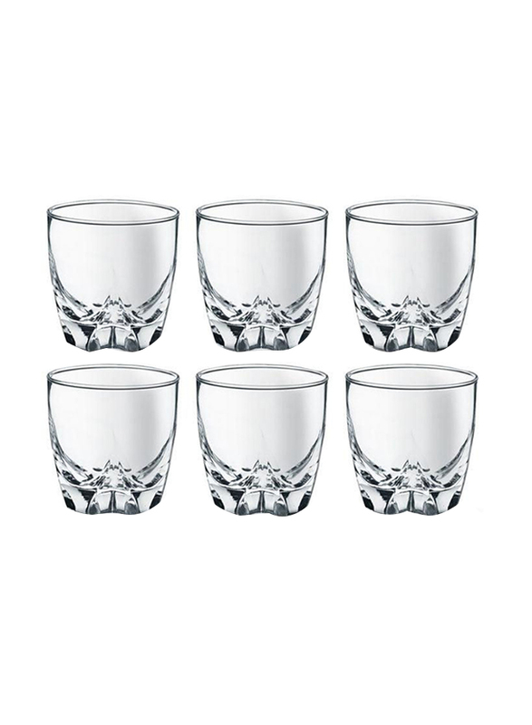 

Luminarc 6-Piece 300ml Lisbonne Old Fashion Tumbler Set, Clear