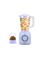 Sonashi 1.5L 2-In-1 Blender with 3 Speed, 500W, SB-161N, White