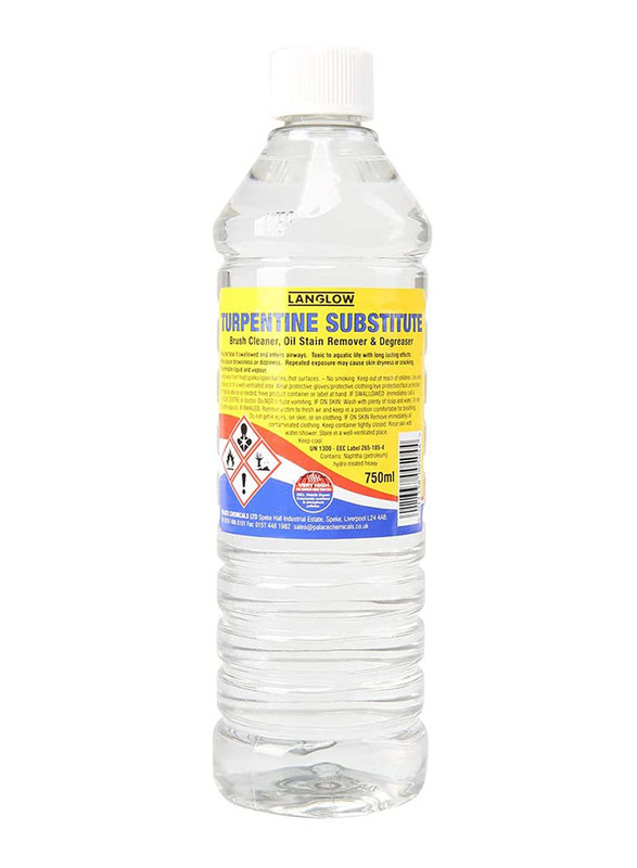 

Langlow Turpentine Substitute Oil Stain Remover & Degreaser, 750ml