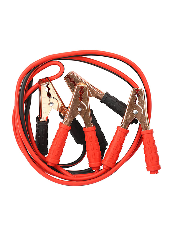 Terminator 2.5m Battery Booster Cable with Copper Plated Clamps with 400 AMP, Red/Black