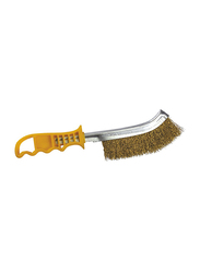 Sparta Metal Brush with Plastic Handle, 748505, Orange/Silver/Bronze