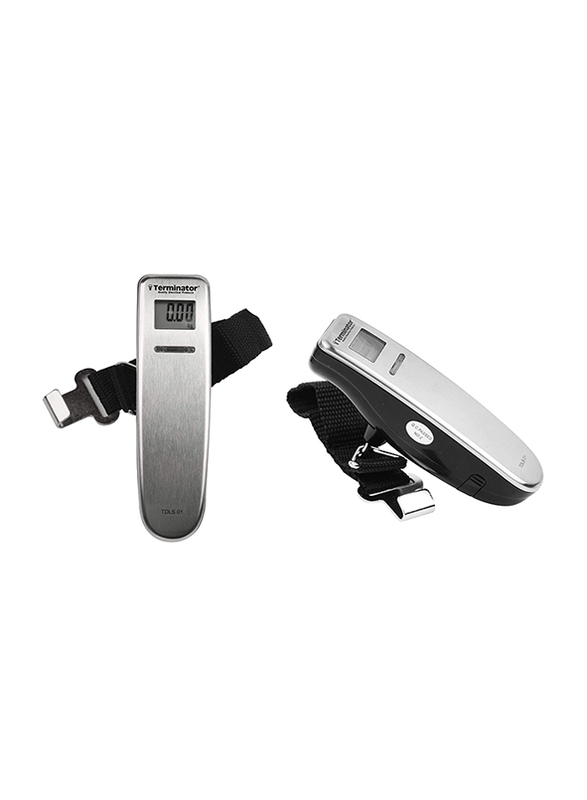 Terminator High Accuracy LCD Digital Electronic Hanging Scale, Silver