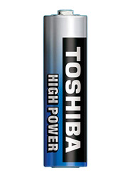 Toshiba 1.5V High Power AA Alkaline Batteries, 4 Pieces, Multicolour