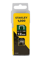 Stanley Type G Heavy Duty Staples, 12 mm, 1-TRA708T, Silver