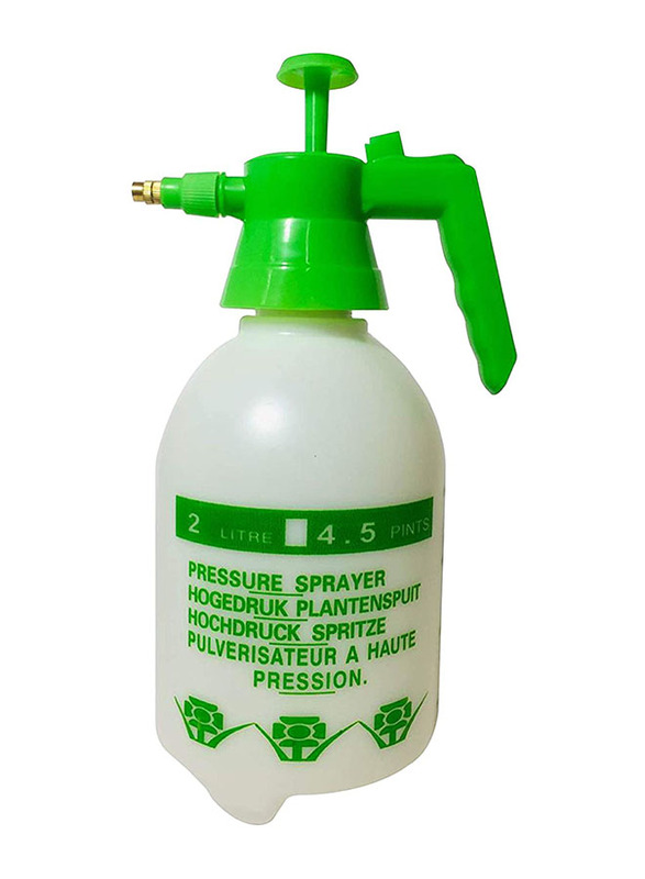 

2L Outdoor/Indoor Garden Watering Sprayer Bottle Pump, Green/White