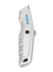 Gazelle Retractable Utility Knife, Silver