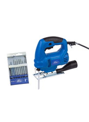 Ford Tools 10 Piece Assorted Jig Saw Blade Set, 450W, FE1-30, Blue