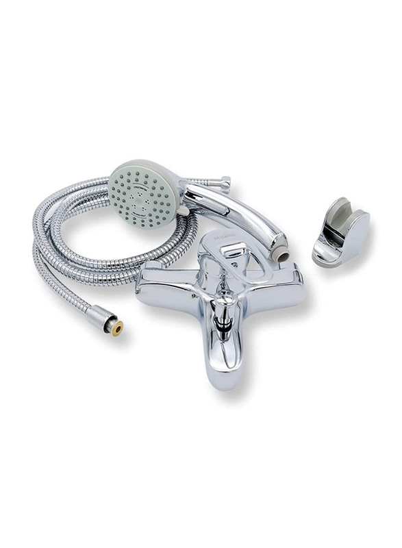 Milano Single Lever Bathroom Shower Mixer, Silver