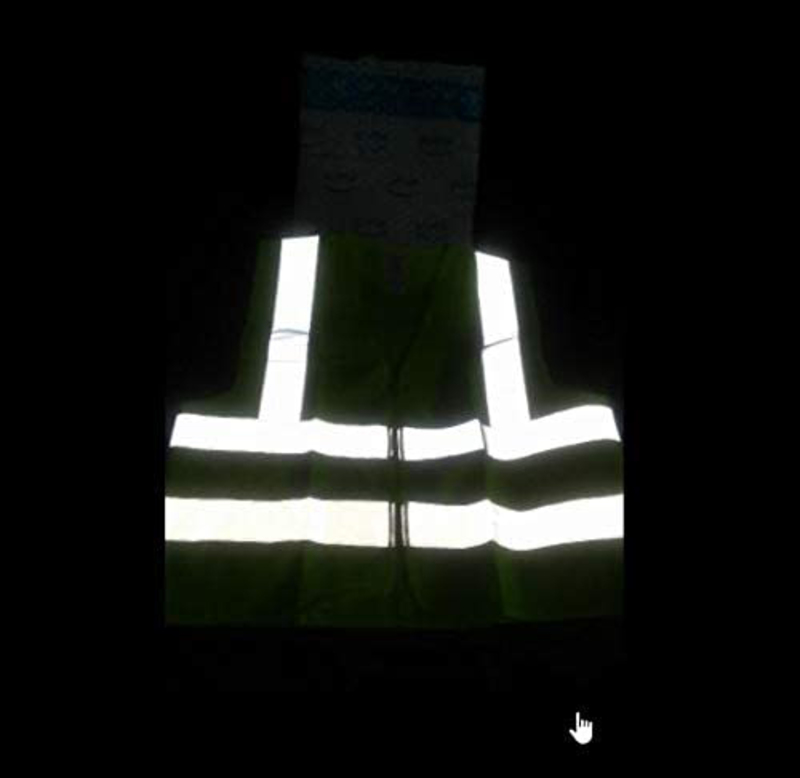 INS Reflective High Visibility Day Night Warning Safety Vest Jacket for Traffic Construction Safety, Neon Lime