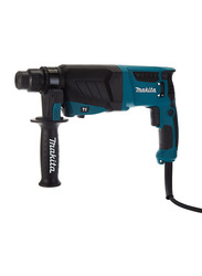 Makita Electric 800W Rotary Hammer Drill, 26mm 2800RPM, HR2630, Teal/Black