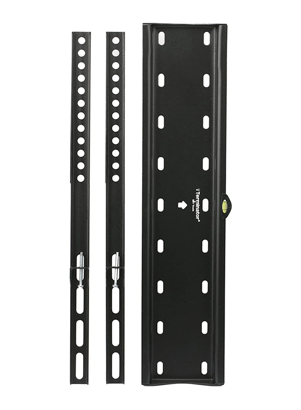 Terminator TV Wall Mount Bracket 32 to 55 Inch Fixed For Flat LED & LCD TV with Level Meter, TTWM3255F, Black