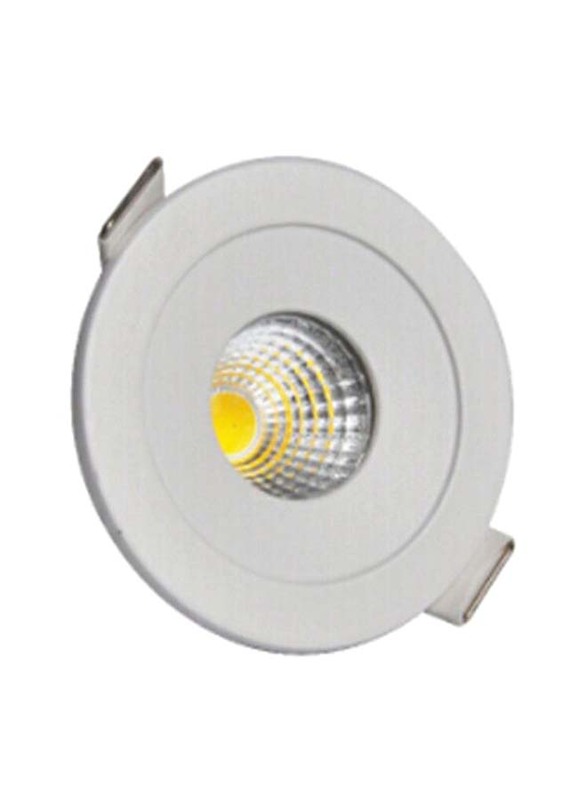 Milano 6W LED Movable Spot Light, White