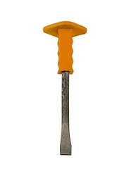 Sparta 300mm Chisel with Protector Master, 187605, Silver/Yellow