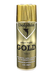 Dolphin Spray Paint, 400ml, 18k Gold