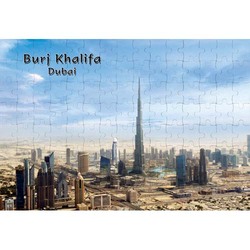 Ajooba Dubai Souvenir Puzzle Burj Khalifa 0025, White