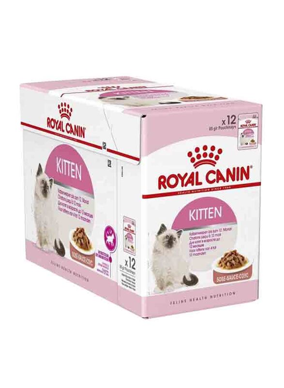 

Royal Canin Instinctive Kitten Gravy Cat Wet Food, 12 x 85g
