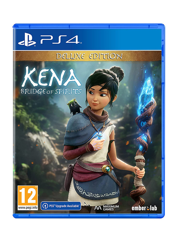 

Kena Bridge of Spirits Deluxe Edition Video Game for PlayStation 4 (PS4) by Maximum Games