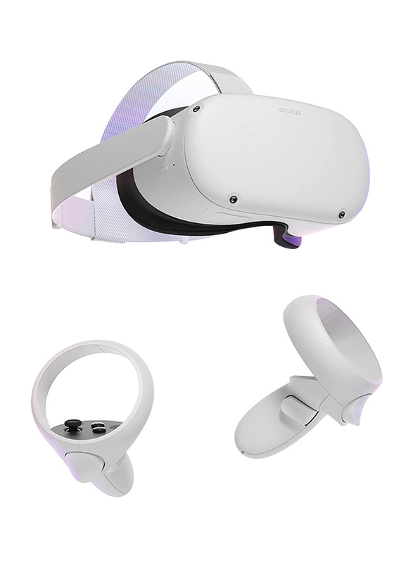 

Oculus Quest 2 Advanced 256 GB All-in-One Virtual Reality Headset, White