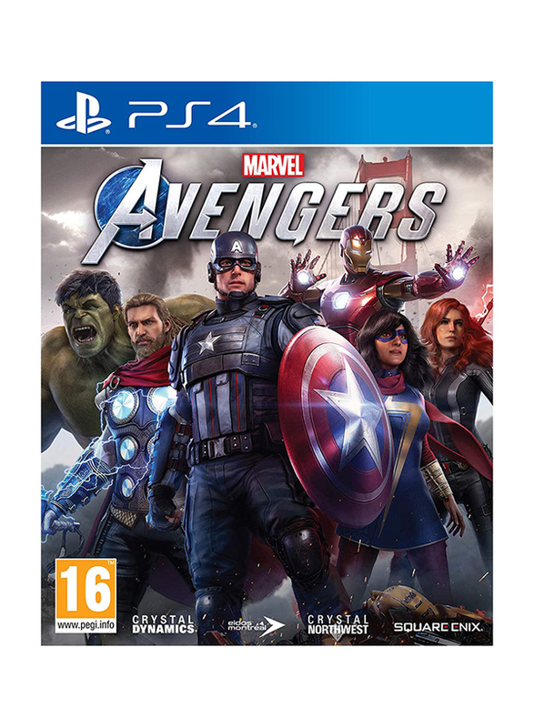 

Marvel's Avengers with Iron Man Digital Comic Video Game for PlayStation 4 (PS4) by Square Enix