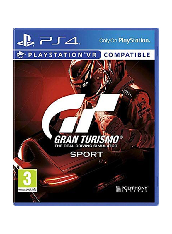 

Gran Turismo Sport Video Game for PlayStation 4 (PS4) by Polyphony Digital