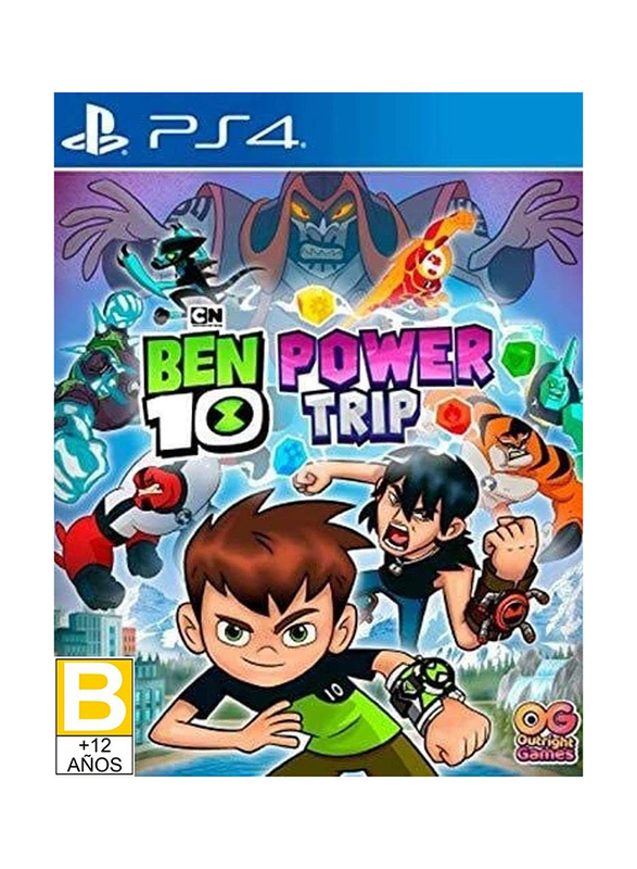 

Ben 10 Power Trip Video Game for PlayStation 4 (PS4) by Outright Games