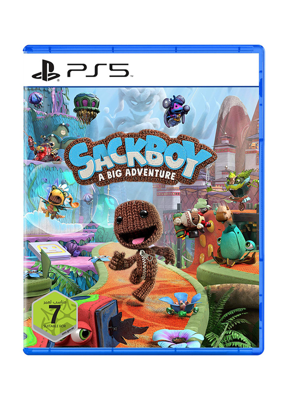 Sackboy A Big Adventure Video Game for PlayStation 5 (PS5) by Sony Interactive Entertainment