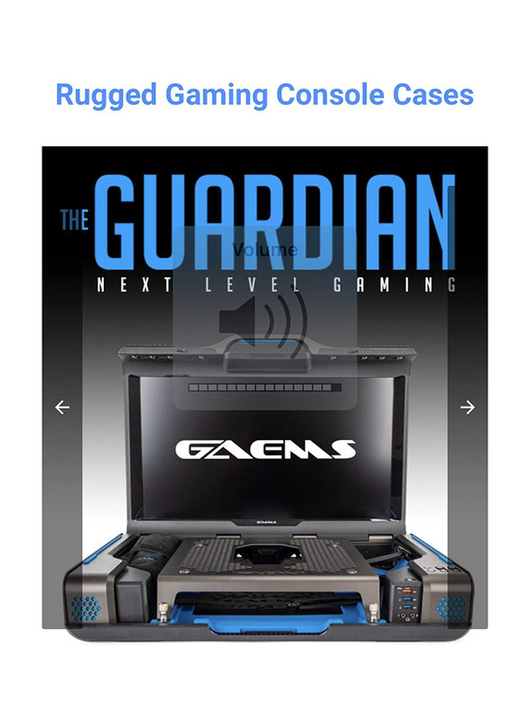 Gaems 24 Inch Guardian Pro XP HD LED Gaming Monitor for PlayStation PS4, Black