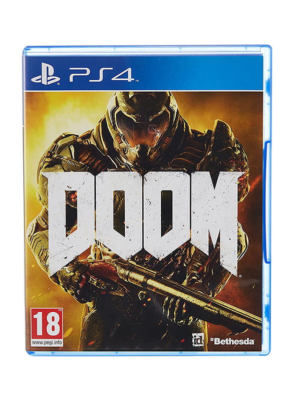 

Doom Video Game for PlayStation 4 (PS4) by Bethesda Game Studios