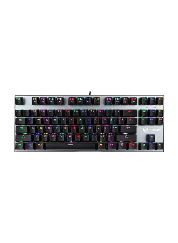 

Meetion Mechanical Wired USB Gaming Keyboard, MTMK04, Silver/Black