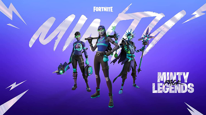 Fortnite Minty Legends Pack PEGI Video Game for PlayStation 4 (PS4) by Epic Games