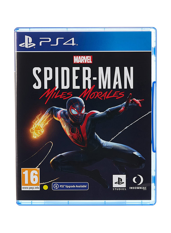 

Marvel Spiderman Miles Morales Video Game for PlayStation 4 (PS4) by Insomniac Games