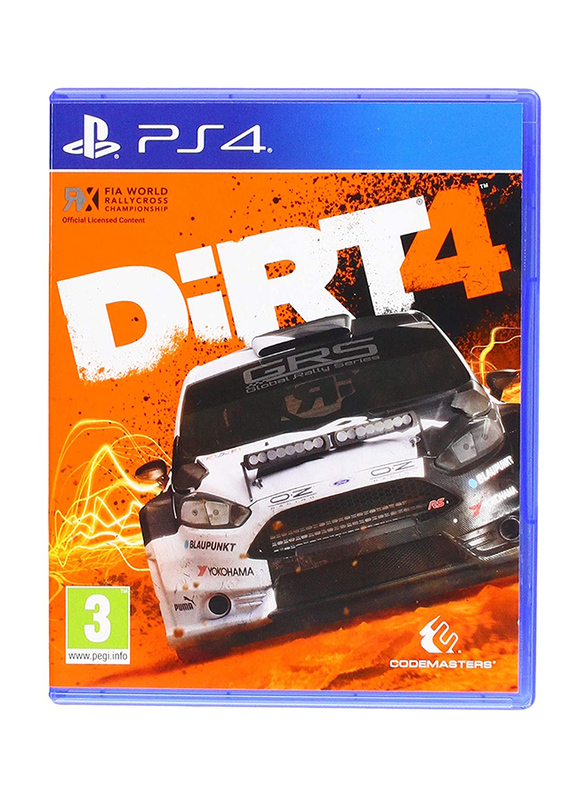 

Dirt 4 Video Game for PlayStation 4 (PS4) by Codemasters, 07062
