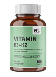 HC Nutrition Vitamin D3+ K2, 100 Tablets