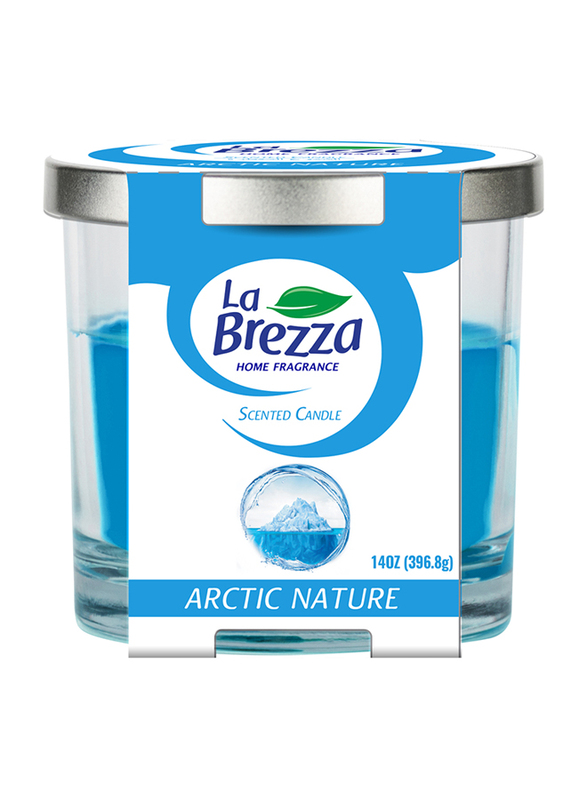 

La Brezza Home Fragrance Arctic Nature Scented Candle, 14oz, Blue