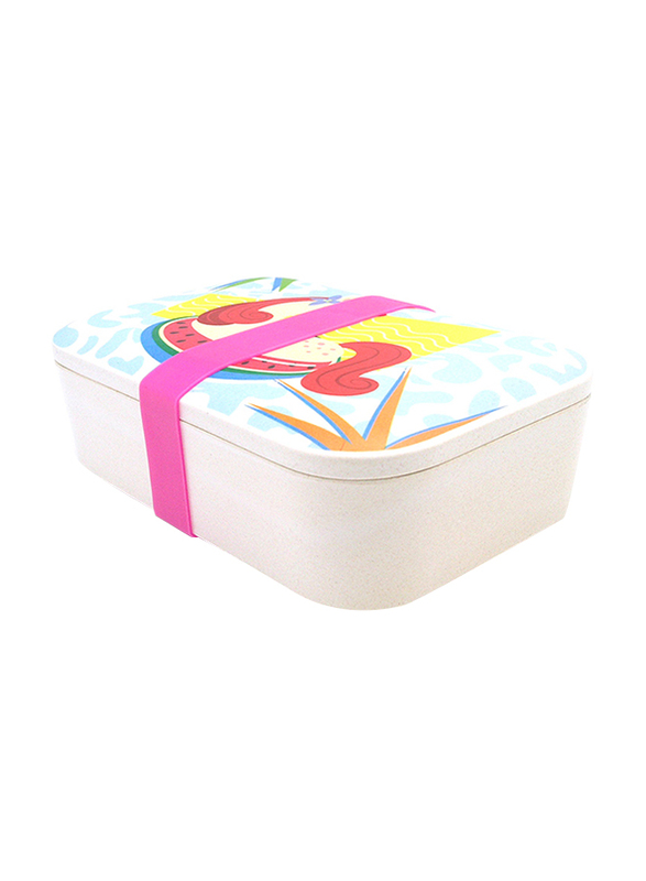 Brand New Details about   Bambootique Eco Friendly Tropical Unicorn Reusable Lunch Box 