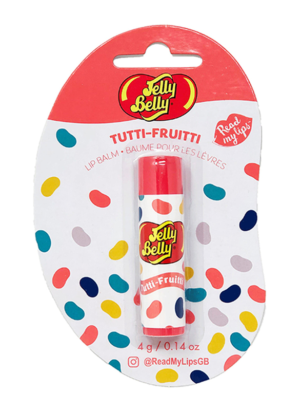 

Jelly Belly Tutti-Fruitti Lip Balm, 4ml, Clear