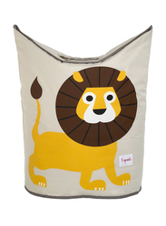 3 Sprouts Laundry Hamper, Lion, Yellow