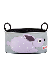 3 Sprouts Stroller Organizer, Rabbit, Purple