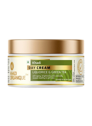 Khadi Organique Liquorice & Green Tea Day Cream, 50gm