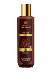 Khadi Organique Coffee Hair Cleanser Shampoo for Sensitive Scalps, 200ml