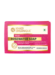 Khadi Organique Rosewater Soap, 125gm